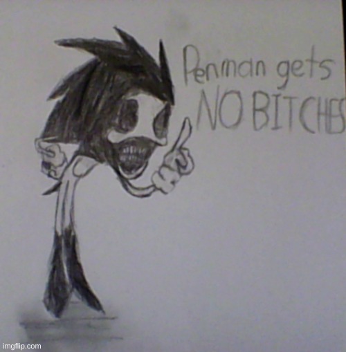 Agree With Me | image tagged in sonic exe,drawing,no bitches | made w/ Imgflip meme maker