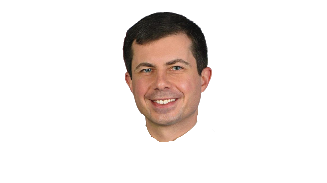 High Quality Pete Buttigieg Blank Meme Template