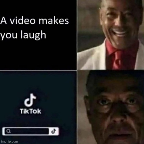 now turning into:cringe | image tagged in tik tok,gus fring,breaking bad,better call saul,it immediately turns into cringe | made w/ Imgflip meme maker
