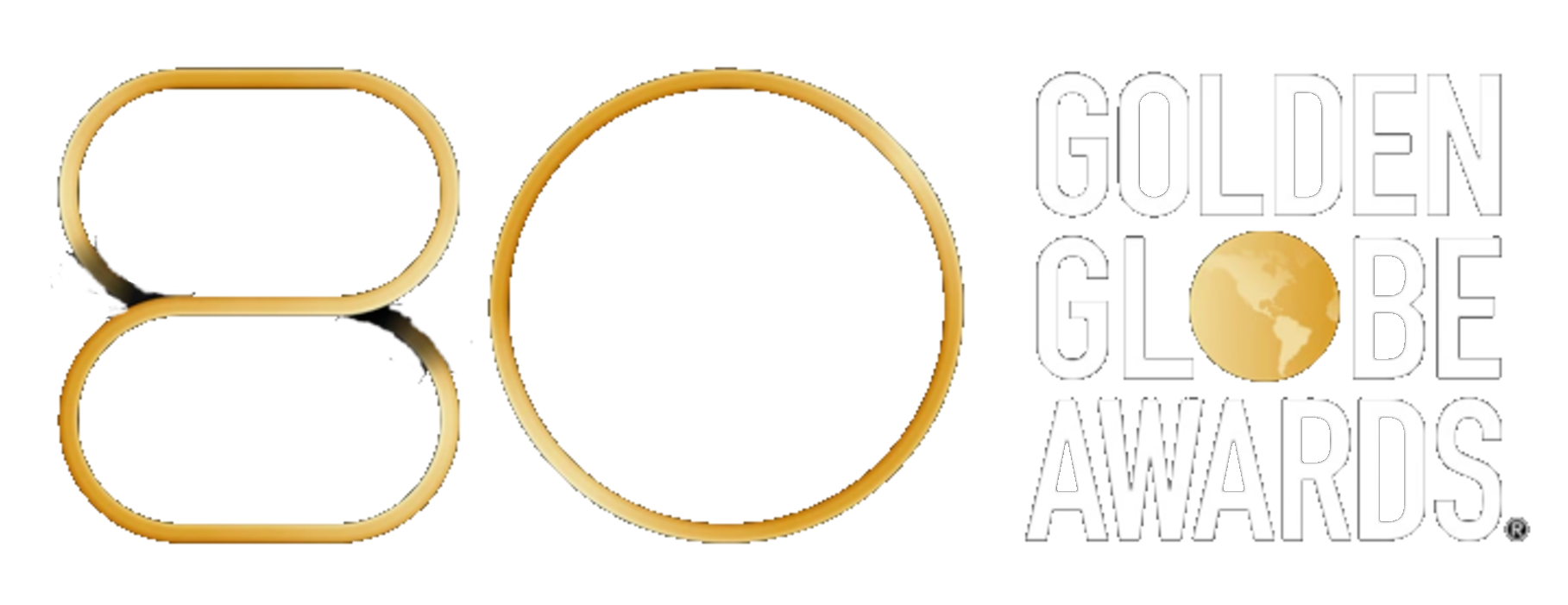 High Quality 80' Golden awards 2023 logo Blank Meme Template