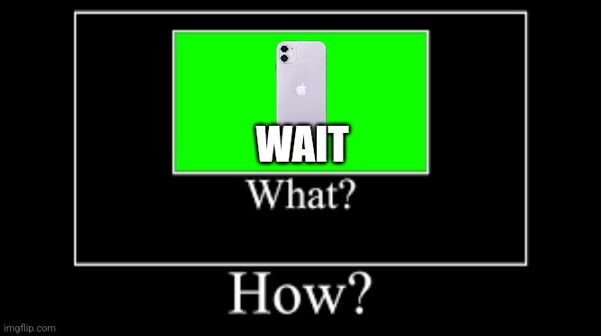 What? How? | WAIT | image tagged in what how | made w/ Imgflip meme maker