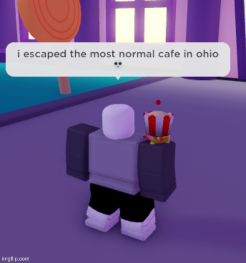 most normal cafe in ohio | image tagged in ohio,roblox,roblox meme | made w/ Imgflip meme maker