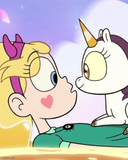 Unicorn! | image tagged in star butterfly,cute,svtfoe,star vs the forces of evil,memes,so cute | made w/ Imgflip meme maker