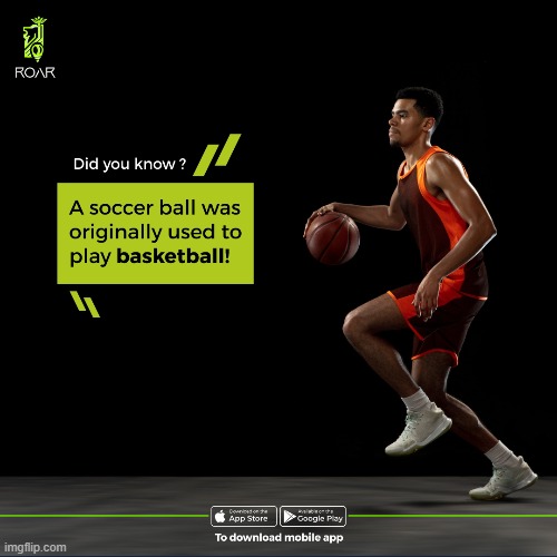 Basketball Fact | image tagged in fact,basketball,soccer,sports,roar sports,sports fact | made w/ Imgflip meme maker
