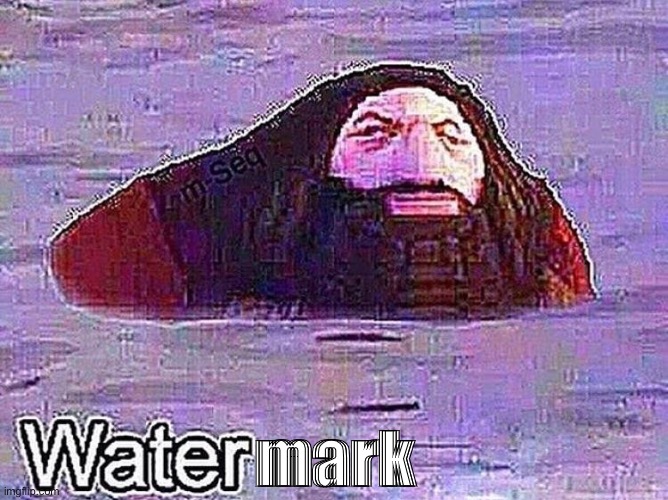 PS1 Hagrid "Water" Meme | mark | image tagged in ps1 hagrid water meme | made w/ Imgflip meme maker