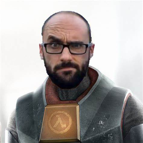 Gordon Freeman Vsauce Blank Meme Template