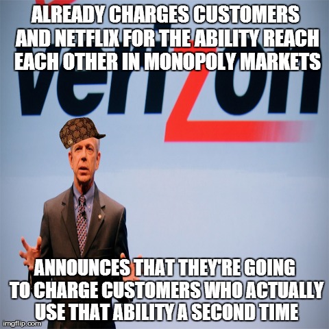 ALREADY CHARGES CUSTOMERS AND NETFLIX FOR THE ABILITY REACH EACH OTHER IN MONOPOLY MARKETS ANNOUNCES THAT THEY'RE GOING TO CHARGE CUSTOMERS  | image tagged in SummerOutage | made w/ Imgflip meme maker