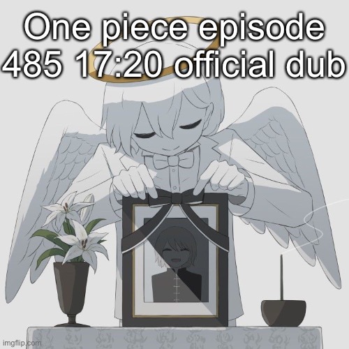 Avogado6 | One piece episode 485 17:20 official dub | image tagged in avogado6 | made w/ Imgflip meme maker