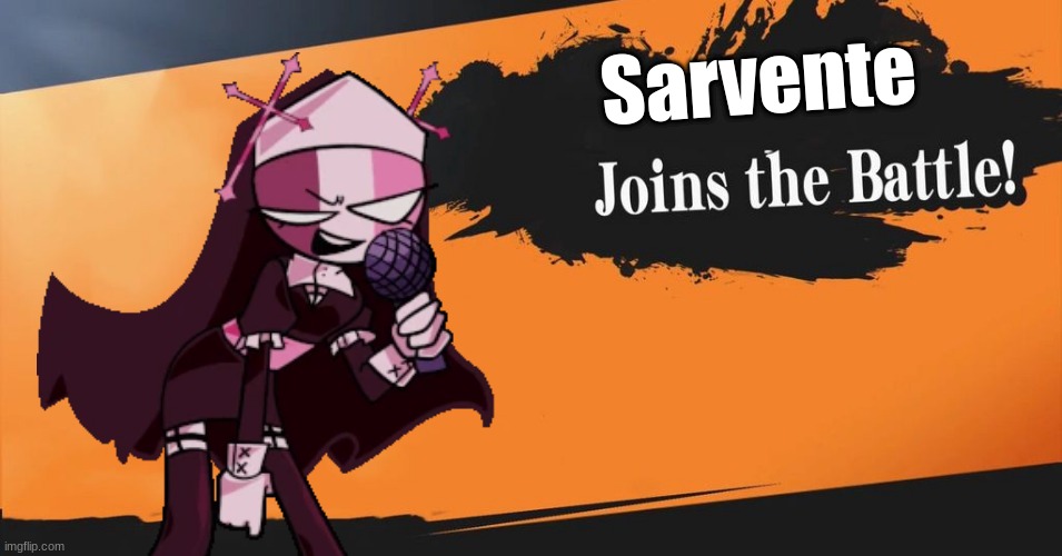 sarv gets in smash | Sarvente | image tagged in smash bros | made w/ Imgflip meme maker