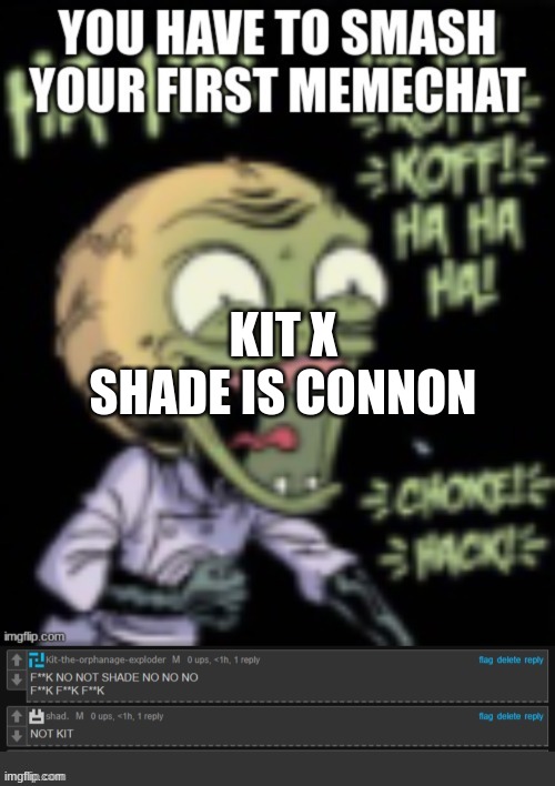 KIT X SHADE IS CONNON | made w/ Imgflip meme maker