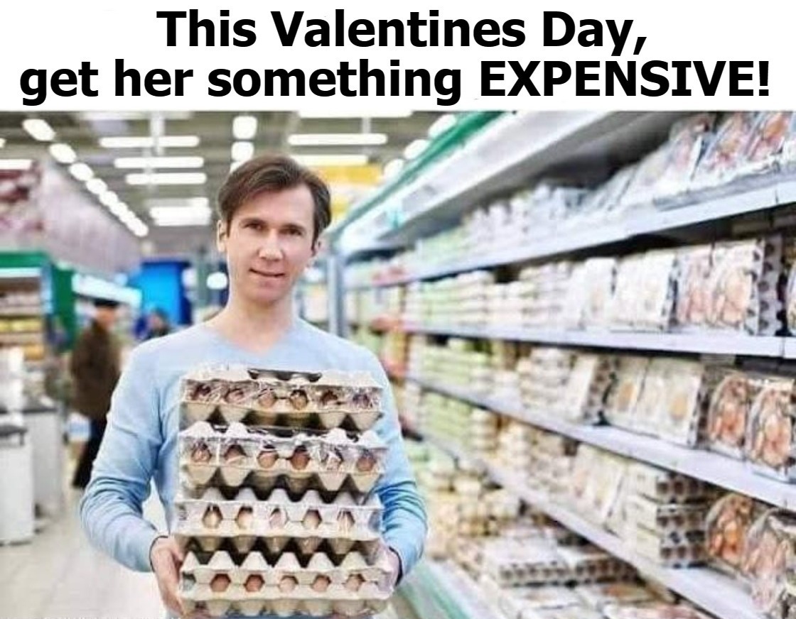 This Valentines Day, get her something EXPENSIVE! | image tagged in valentine's day,valentines day,valentines,expensive,gifts,romance | made w/ Imgflip meme maker