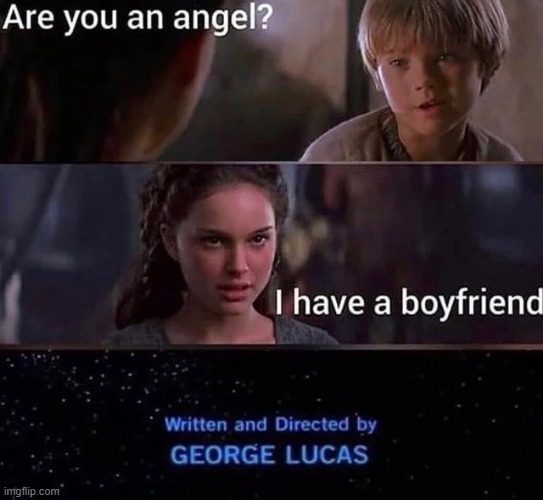 If Only... | image tagged in anakin and padme | made w/ Imgflip meme maker