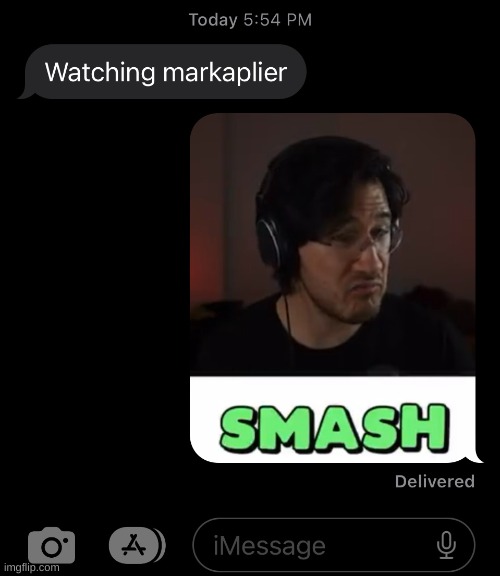 !Real conversation from me and my friends! | image tagged in idk,markiplier,texting | made w/ Imgflip meme maker
