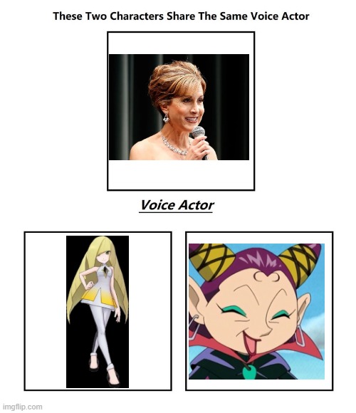 jodi benson | image tagged in same voice actor | made w/ Imgflip meme maker