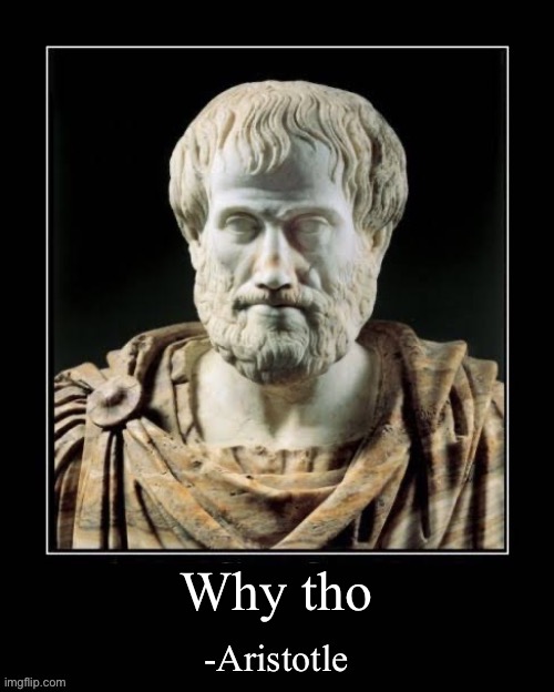 Me when I find out this stream exists | Why tho | image tagged in -aristotle | made w/ Imgflip meme maker