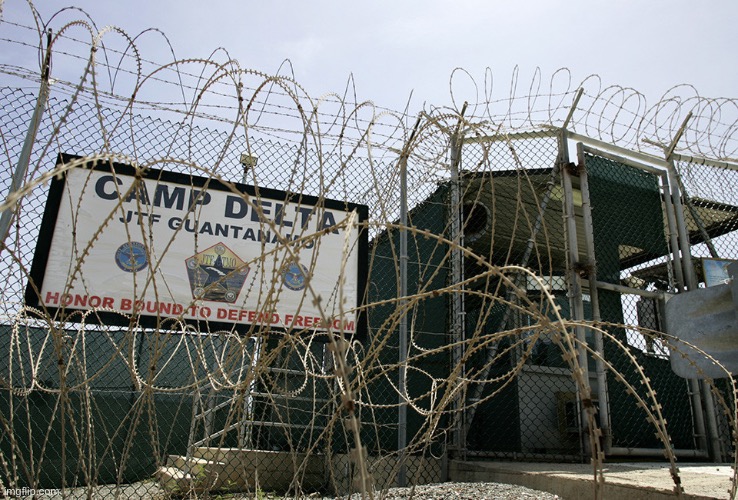 Guantanamo Bay camp delta torture Obama Cuba human rights  | image tagged in guantanamo bay camp delta torture obama cuba human rights | made w/ Imgflip meme maker