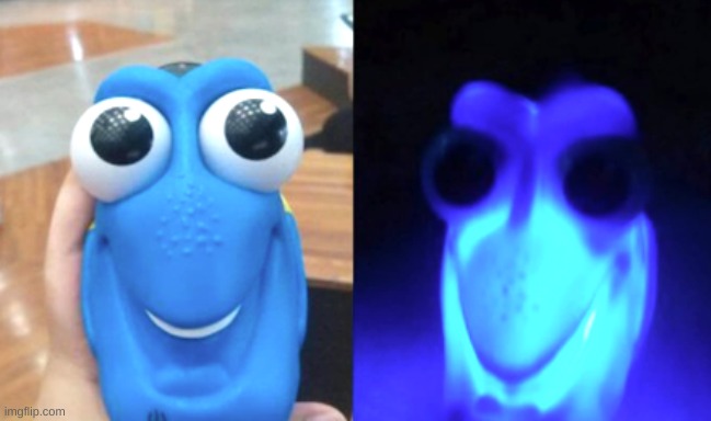 what is this? | image tagged in dory uncanny | made w/ Imgflip meme maker