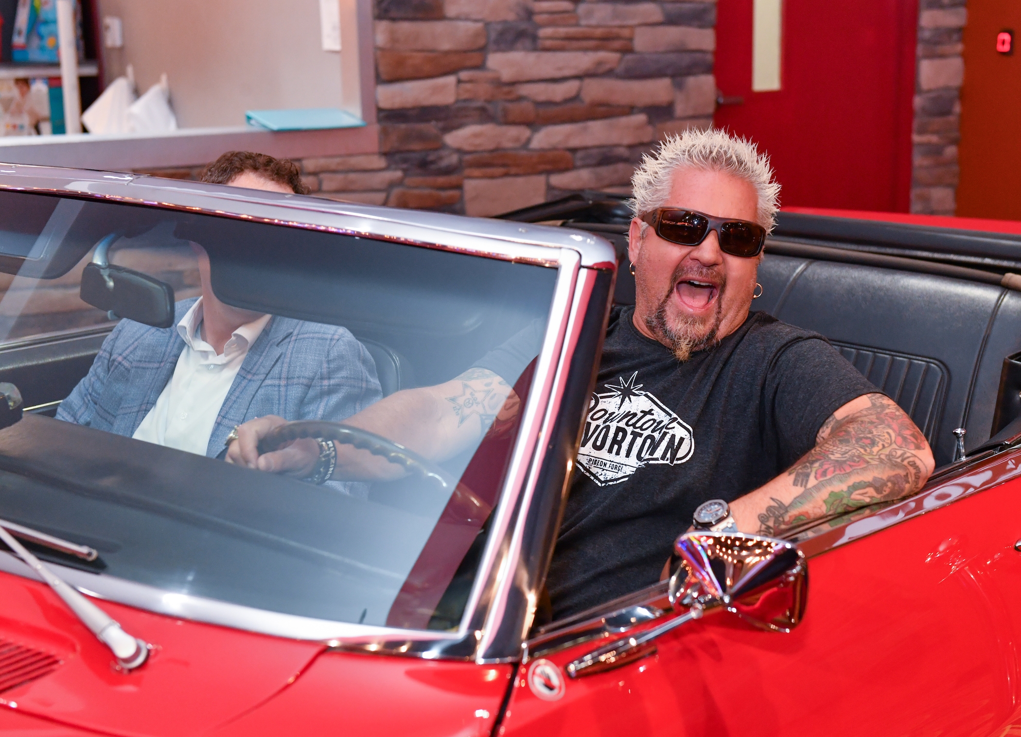 High Quality Guy Fieri One Way Ticket to Flavortown Blank Meme Template