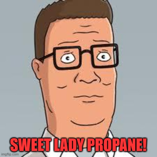Hank Hill | SWEET LADY PROPANE! | image tagged in hank hill | made w/ Imgflip meme maker