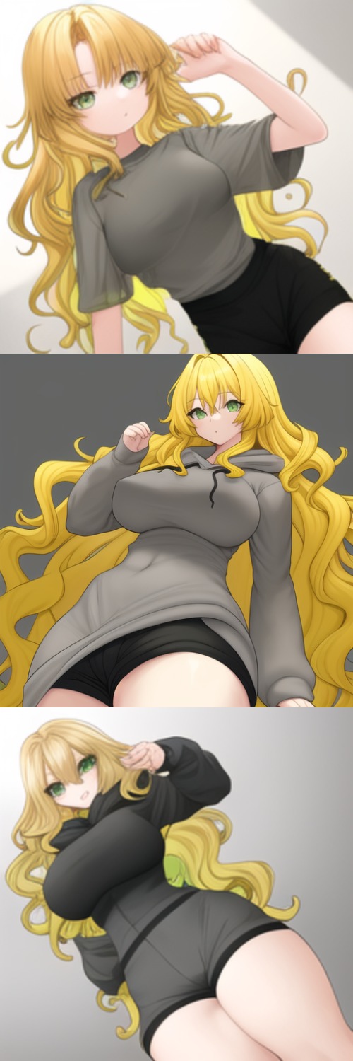I put myself through an ai generator and I am anime now Note: My hair is not that long and not that yellow | image tagged in ngl kinda thiccc | made w/ Imgflip meme maker