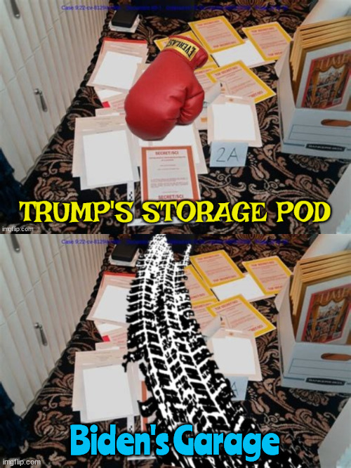 Missing Documents.... | Biden's Garage | image tagged in joe biden,donald trump,documents,attorney general,red boxing glove,corvette | made w/ Imgflip meme maker