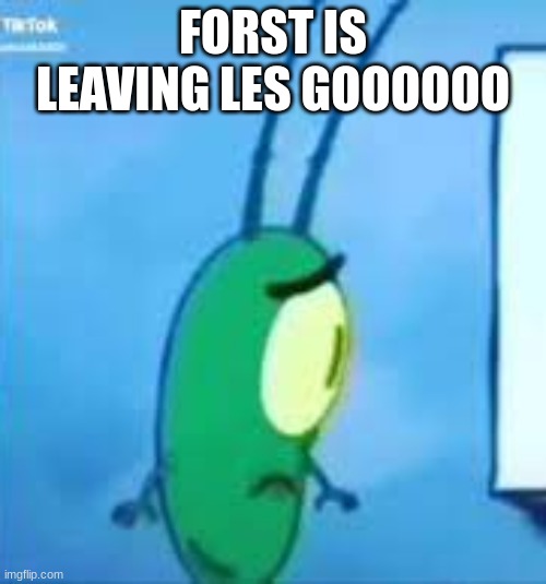 WHAT THE | FORST IS LEAVING LES GOOOOOO | image tagged in what the | made w/ Imgflip meme maker