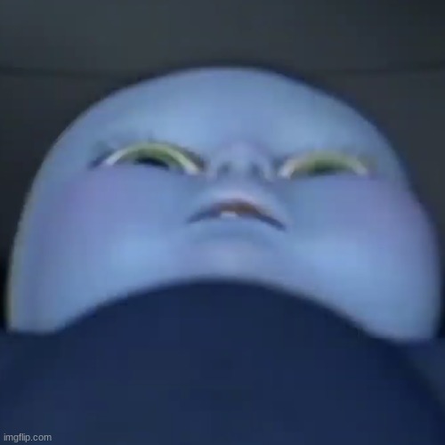 Baby megamind | image tagged in baby megamind | made w/ Imgflip meme maker