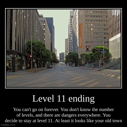 Fun fact: This photo was taken in los angeles california! | image tagged in funny,demotivationals,backrooms,the backrooms,city,los angeles | made w/ Imgflip demotivational maker