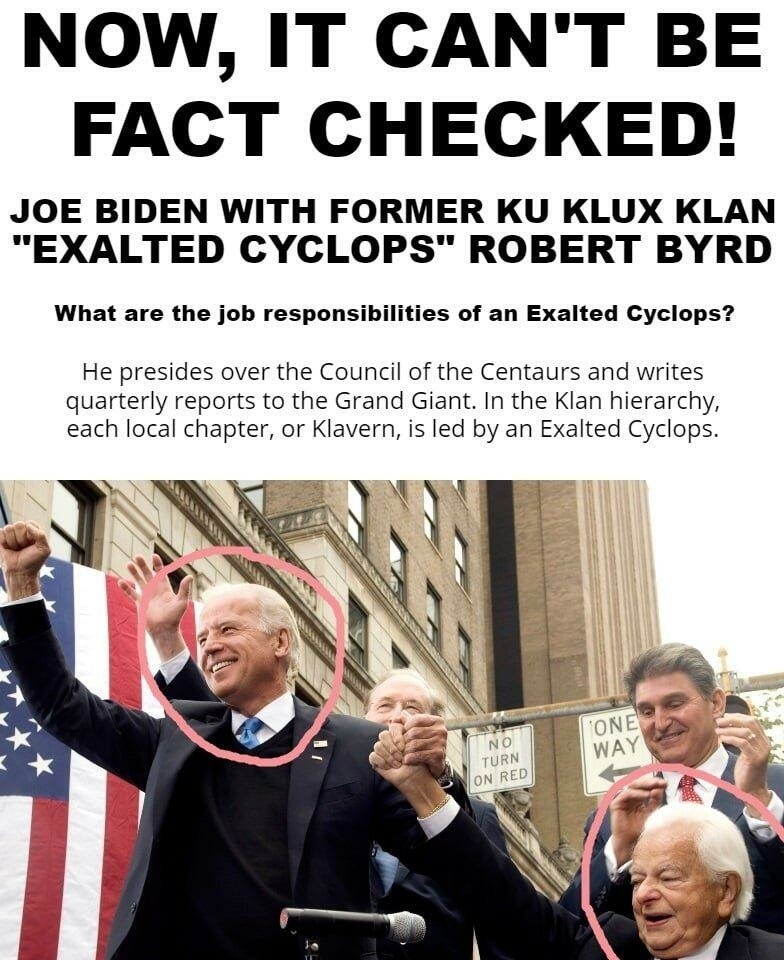 Biden Trivia: Pedohitler and the KKK | image tagged in biden trivia,joe biden worries,kkk,ku klux klan,karma's a bitch,pedohitler | made w/ Imgflip meme maker