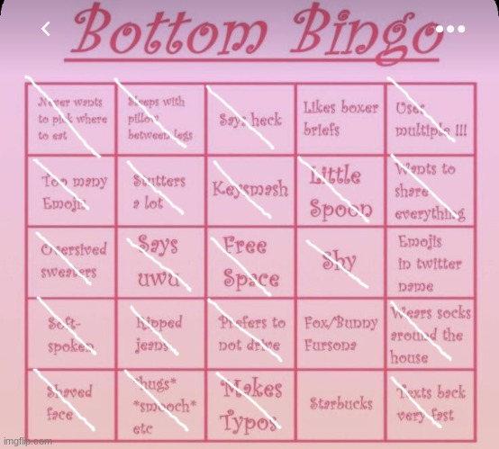 Well then It's settled- | image tagged in bottom bingo | made w/ Imgflip meme maker
