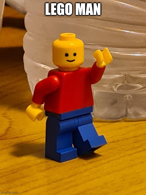 Lego Man | LEGO MAN | image tagged in lego | made w/ Imgflip meme maker