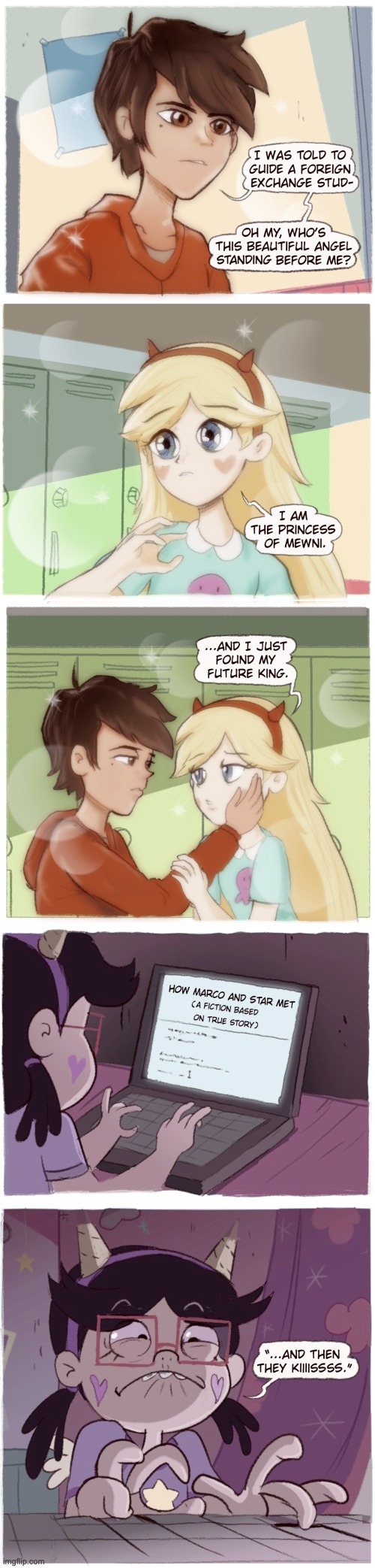 image tagged in morningmark,svtfoe,comics/cartoons,star vs the forces of evil,comics,memes | made w/ Imgflip meme maker