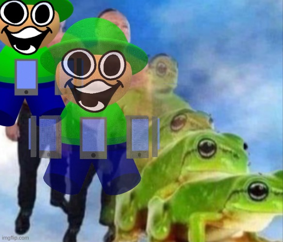 Guy Turning Into a Frog | image tagged in guy turning into a frog | made w/ Imgflip meme maker