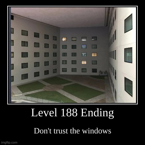 The Backrooms Level 188 is real. —