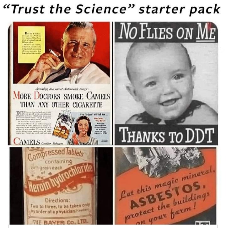 Trust the Science Starter Pack | image tagged in you first,covidiots,sheeple,lemmings,the blind leading the blind,trust the science | made w/ Imgflip meme maker