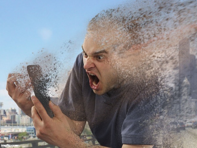 guy on phone disappears | image tagged in guy on phone disappears | made w/ Imgflip meme maker