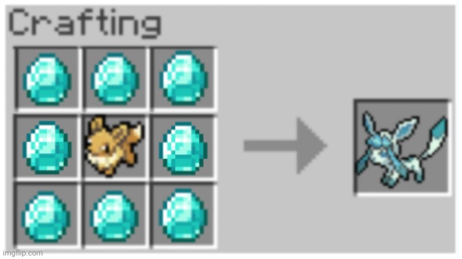 You don't have full diamond gear if you don't have this. | image tagged in gaming,pokemon,minecraft,cursed image,blursed | made w/ Imgflip meme maker