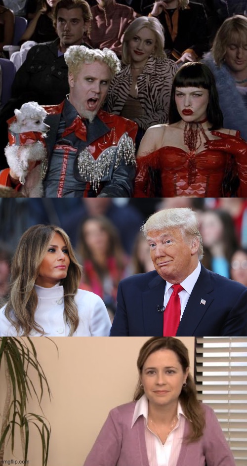 image tagged in memes,mugatu so hot right now,donald and melania trump,they're the same picture | made w/ Imgflip meme maker