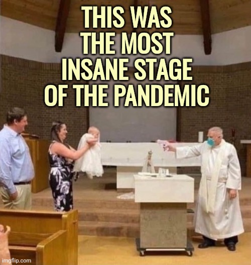 Will forever be known as the dumb ages. | THIS WAS THE MOST INSANE STAGE OF THE PANDEMIC | image tagged in memes | made w/ Imgflip meme maker