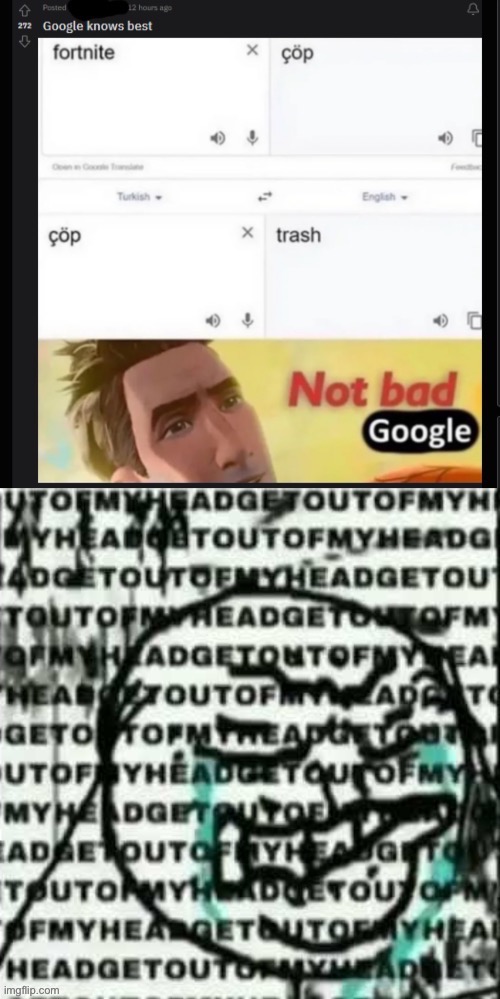 “fornit bad loolol gib updoots rn or els i dox all redit users and get all usernam and pasword” | made w/ Imgflip meme maker