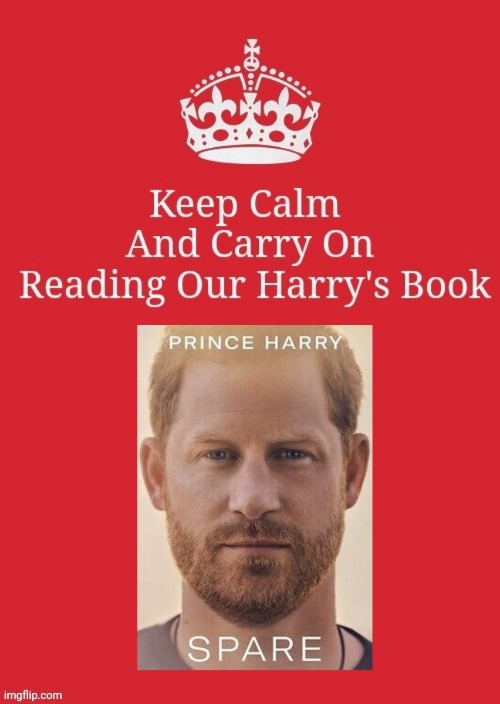 Prince Harry Book | image tagged in memes,royals | made w/ Imgflip meme maker