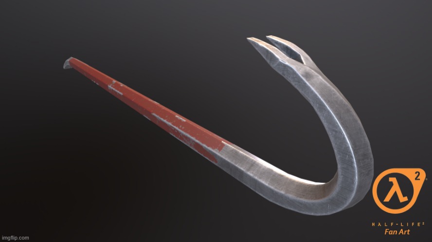 Half Life crowbar | image tagged in half life crowbar | made w/ Imgflip meme maker