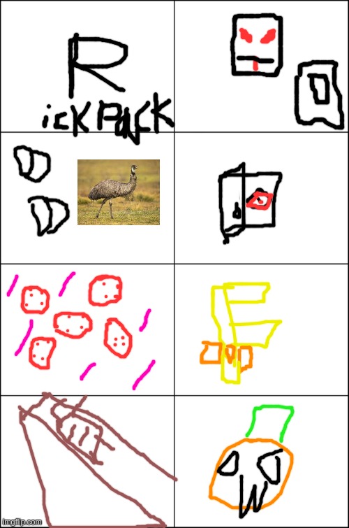 the outro is a note of the song that plays in find the chomik's asgard played several time in different pitches to the game theo | image tagged in eight panel rage comic maker | made w/ Imgflip meme maker