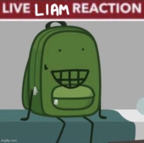 live liam reaction | image tagged in live liam reaction | made w/ Imgflip meme maker