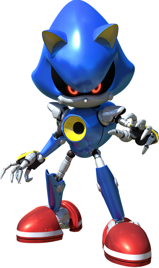 Metal Sonic Blank Meme Template