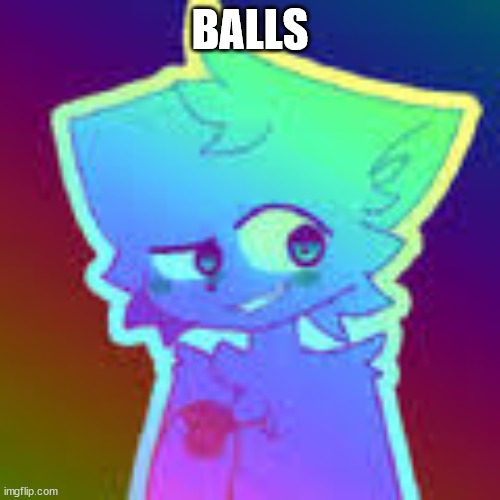 RetroFurry Retro Fan Art | BALLS | image tagged in retrofurry retro fan art | made w/ Imgflip meme maker