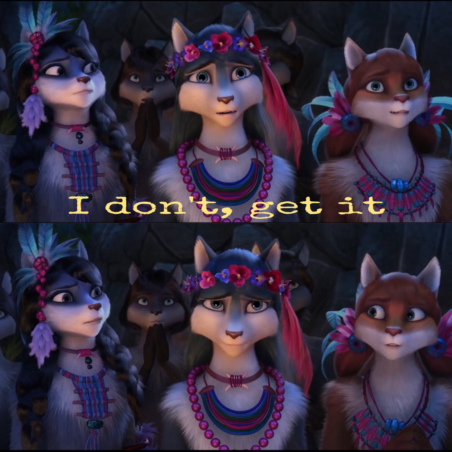 Is this Grey’s way of proposing to Bianca? Blank Meme Template