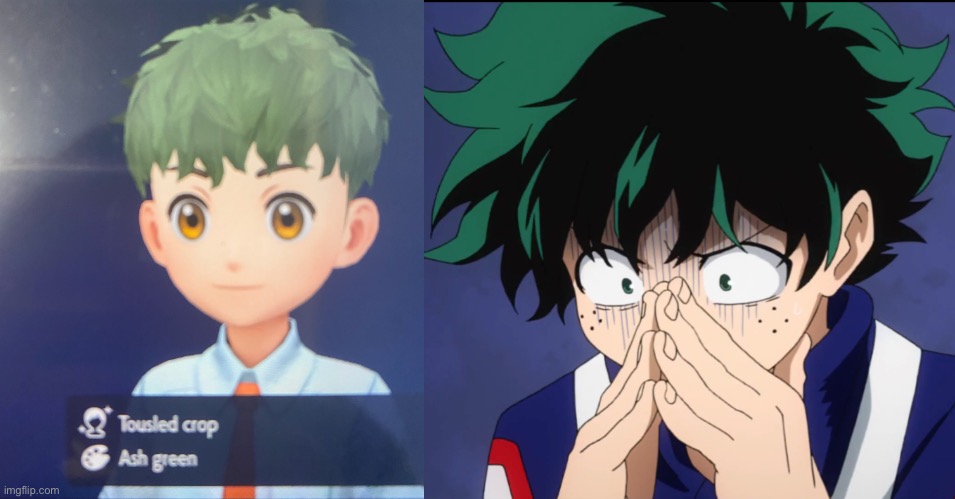 I’ve made an unfortunate creation. I will also never watch My Hero. | image tagged in suffering deku | made w/ Imgflip meme maker