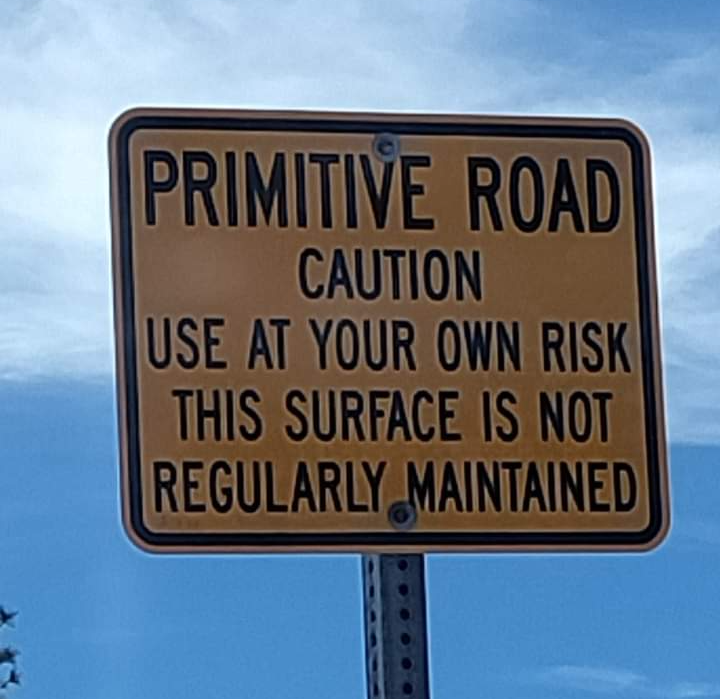 Primitive road Blank Meme Template