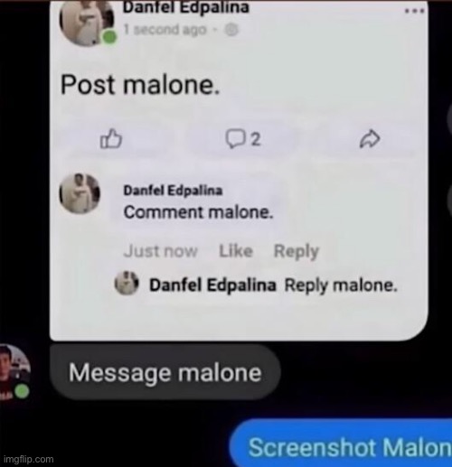 Image Malone (idiot note: mod note malone) | image tagged in tags malone | made w/ Imgflip meme maker